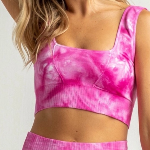 Free People Movement Good Karma Tie Dye Bralette - Picture 2 of 13